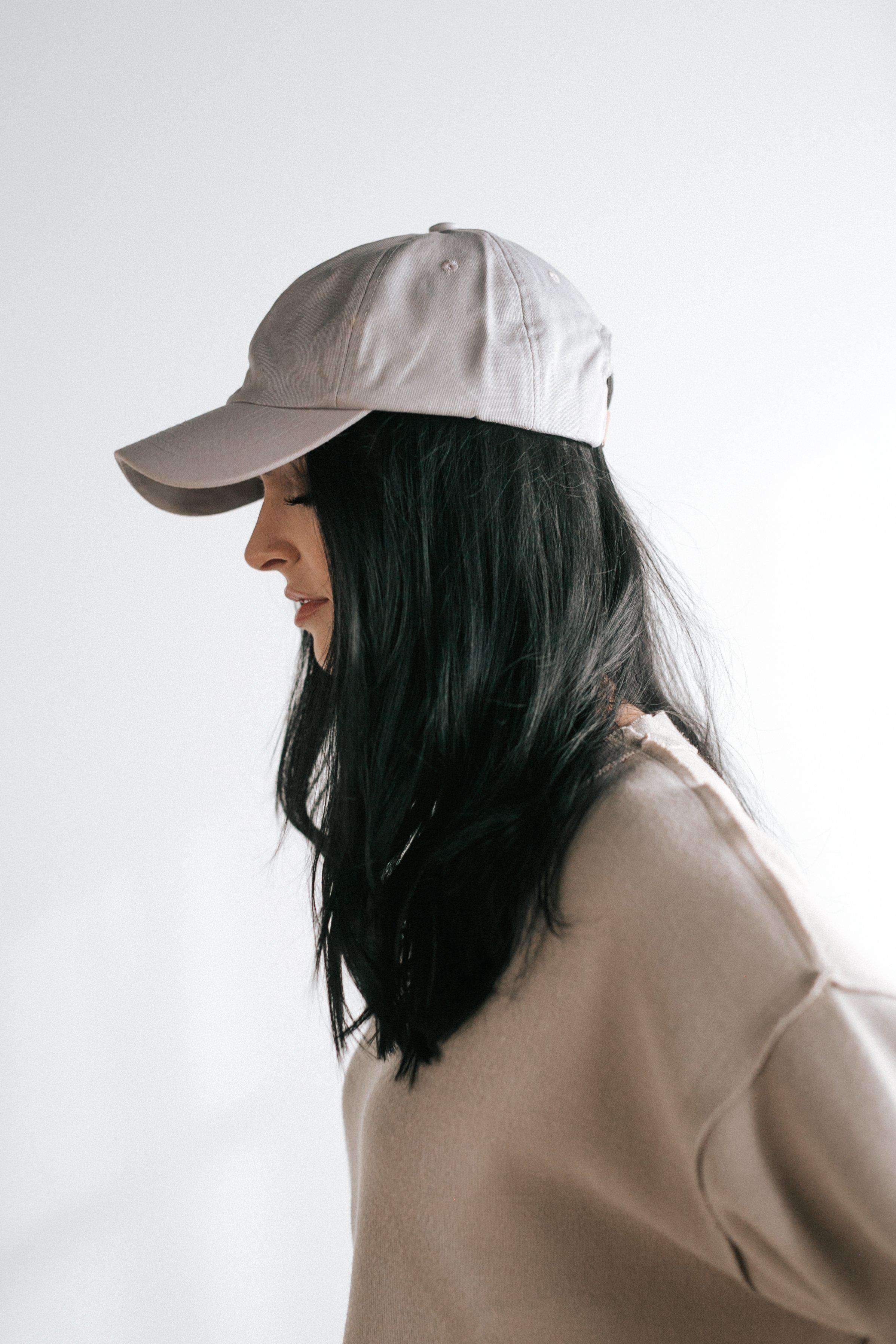 Laci Ballcap- Light Grey - BLEMISHED