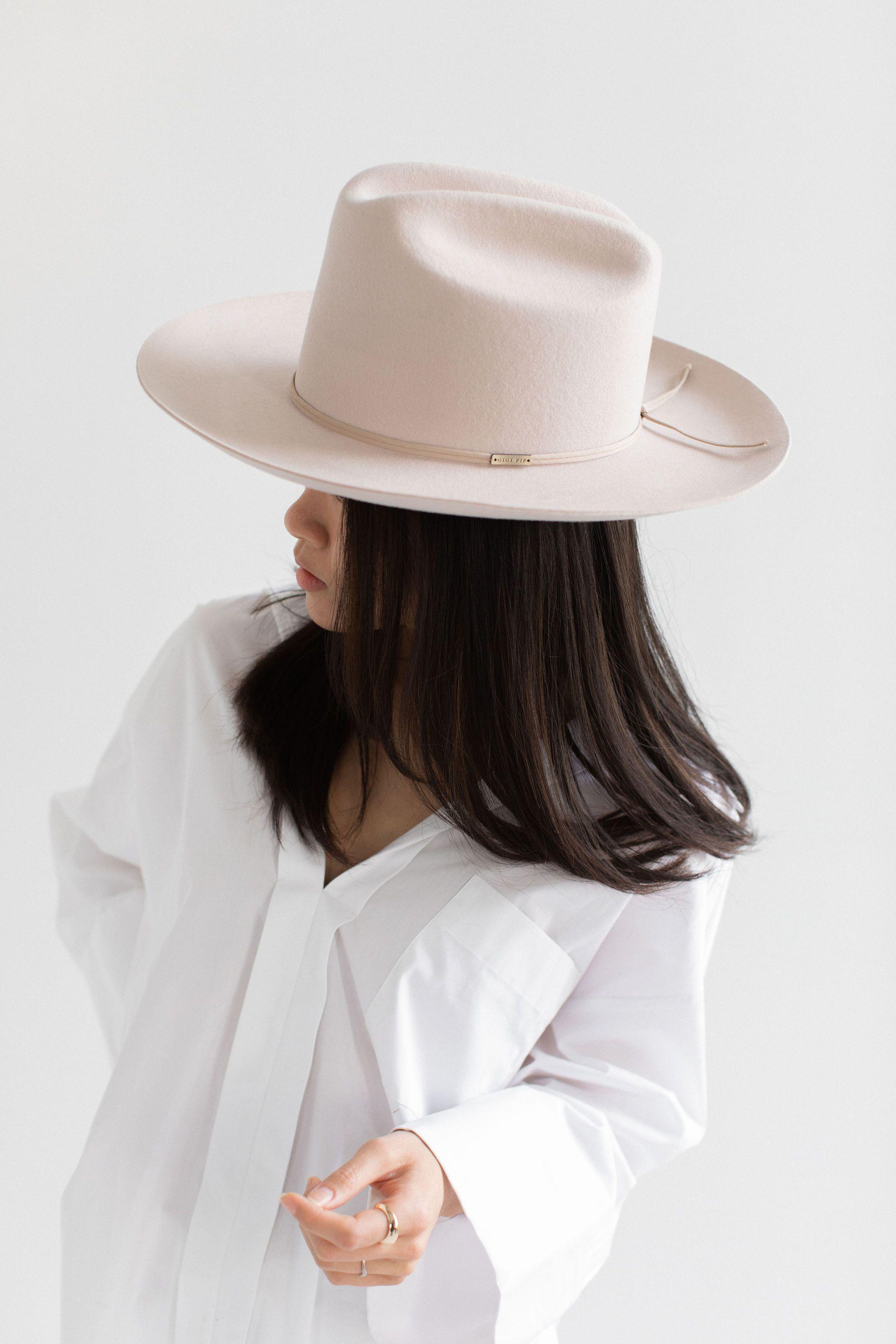 Ezra Western Hat - Ivory BLEMISHED