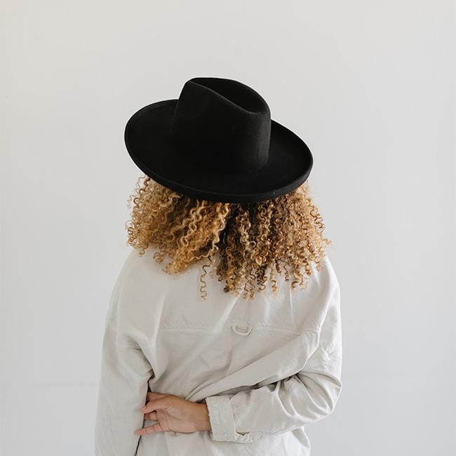 Maude Pencil Brim - Black BLEMISHED