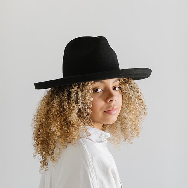 Maude Pencil Brim - Black BLEMISHED