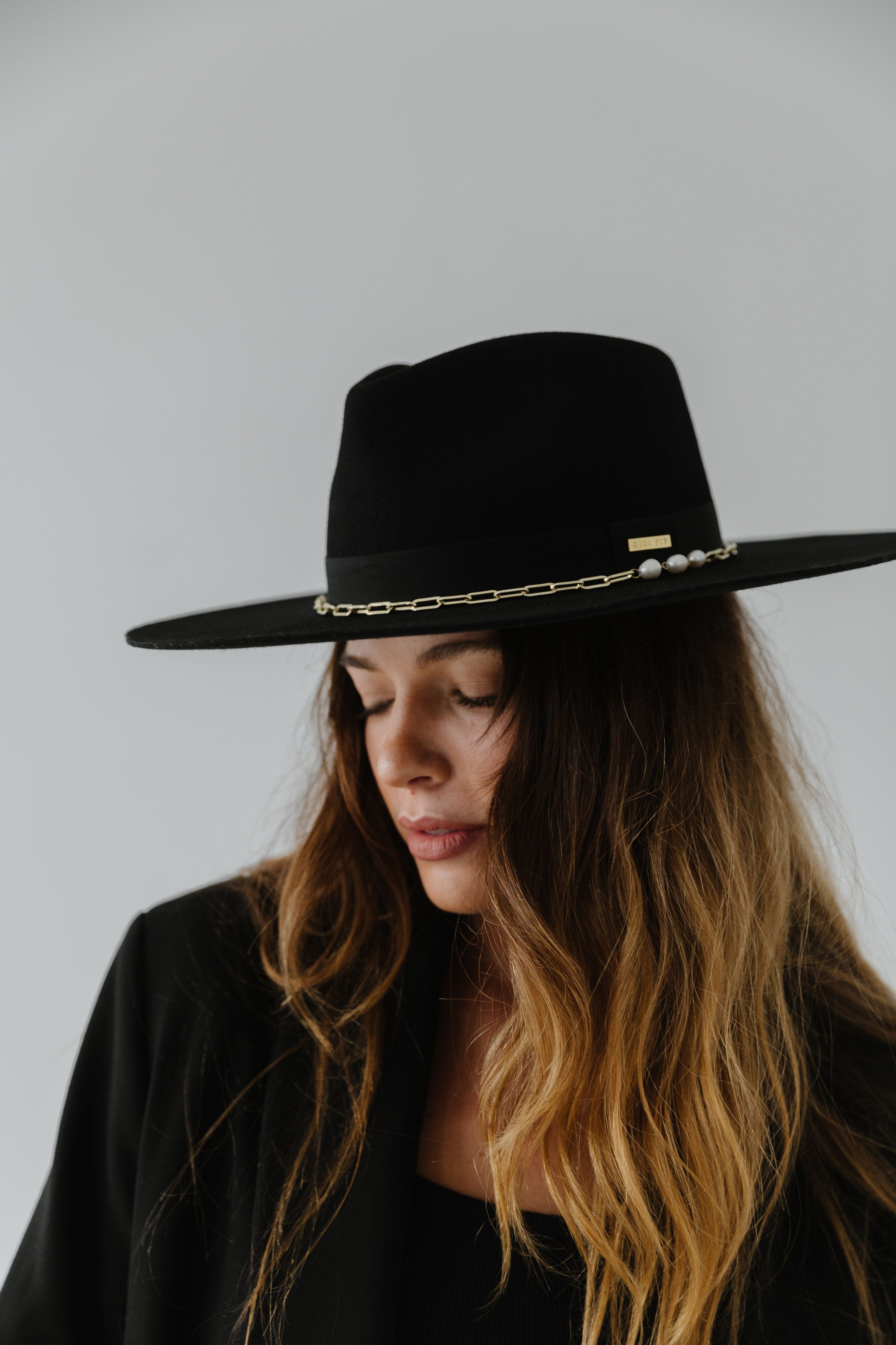 Raine Wide Brim Fedora