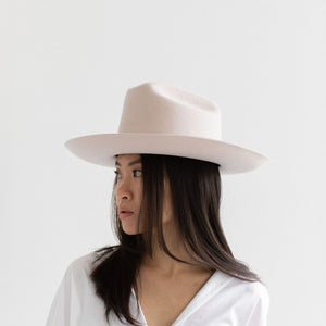 GIGI PIP Hats for Women- Ezra Western Hat - Ivory-Felt Hats