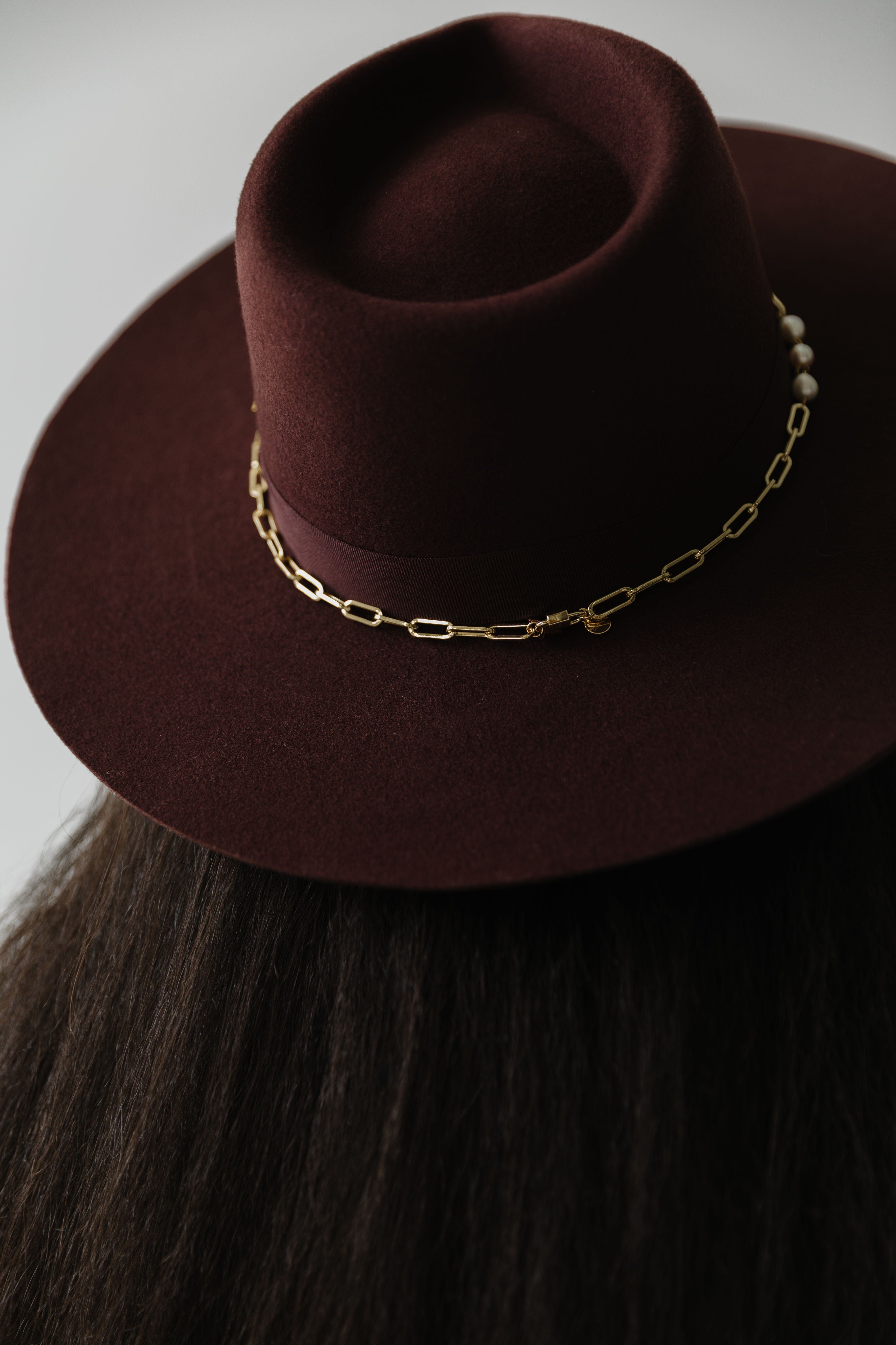 Raine Wide Brim Fedora