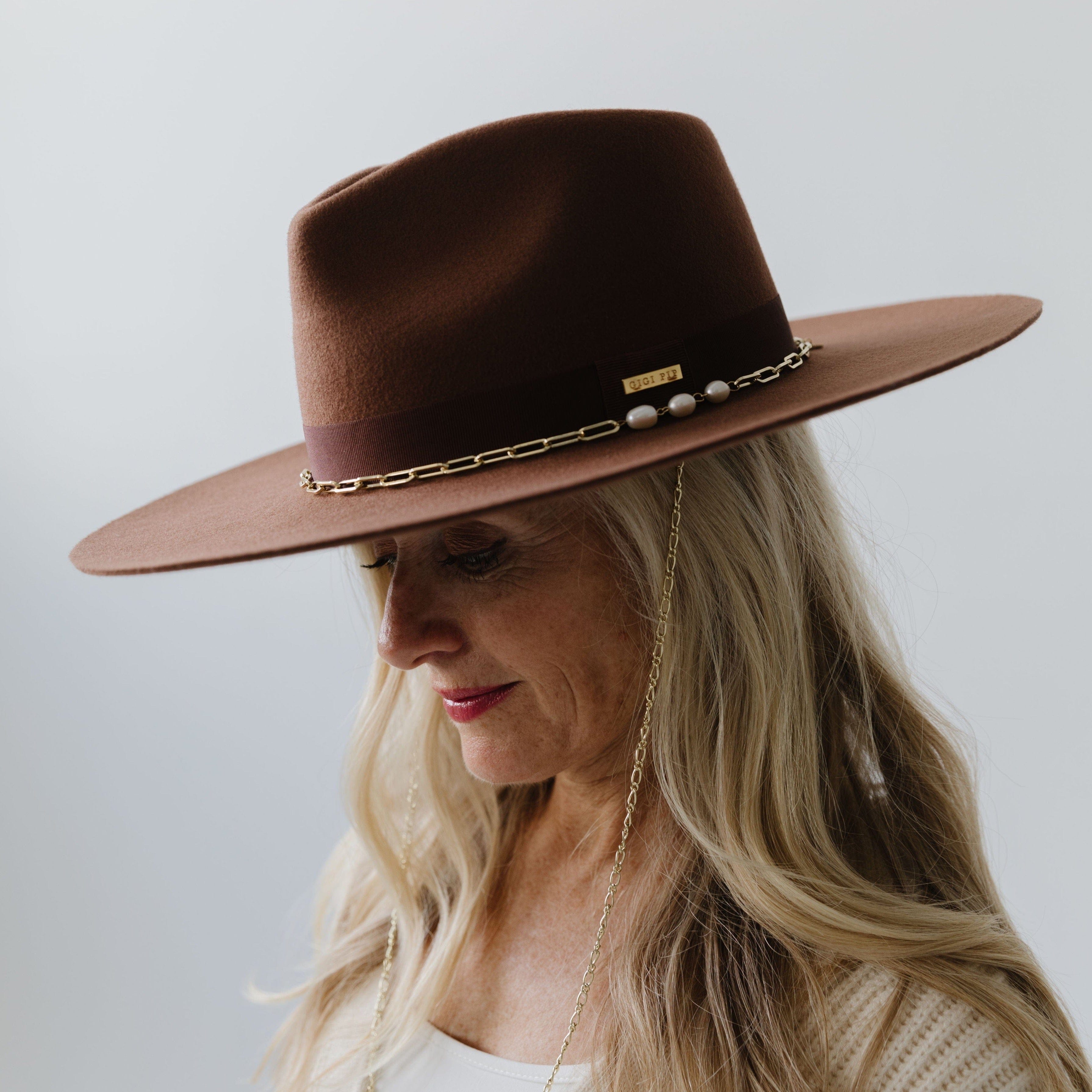 Raine Wide Brim Fedora