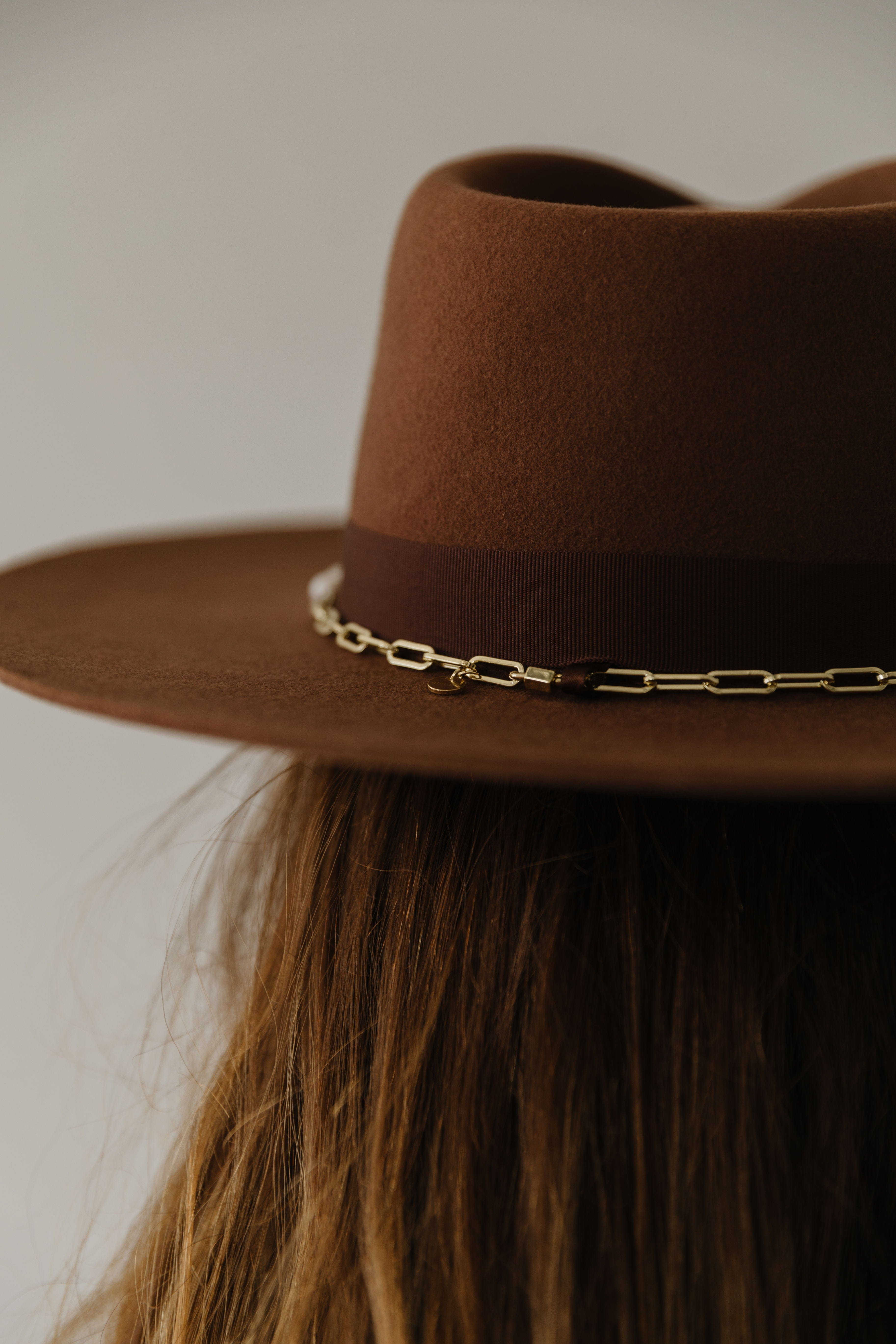 Raine Wide Brim Fedora