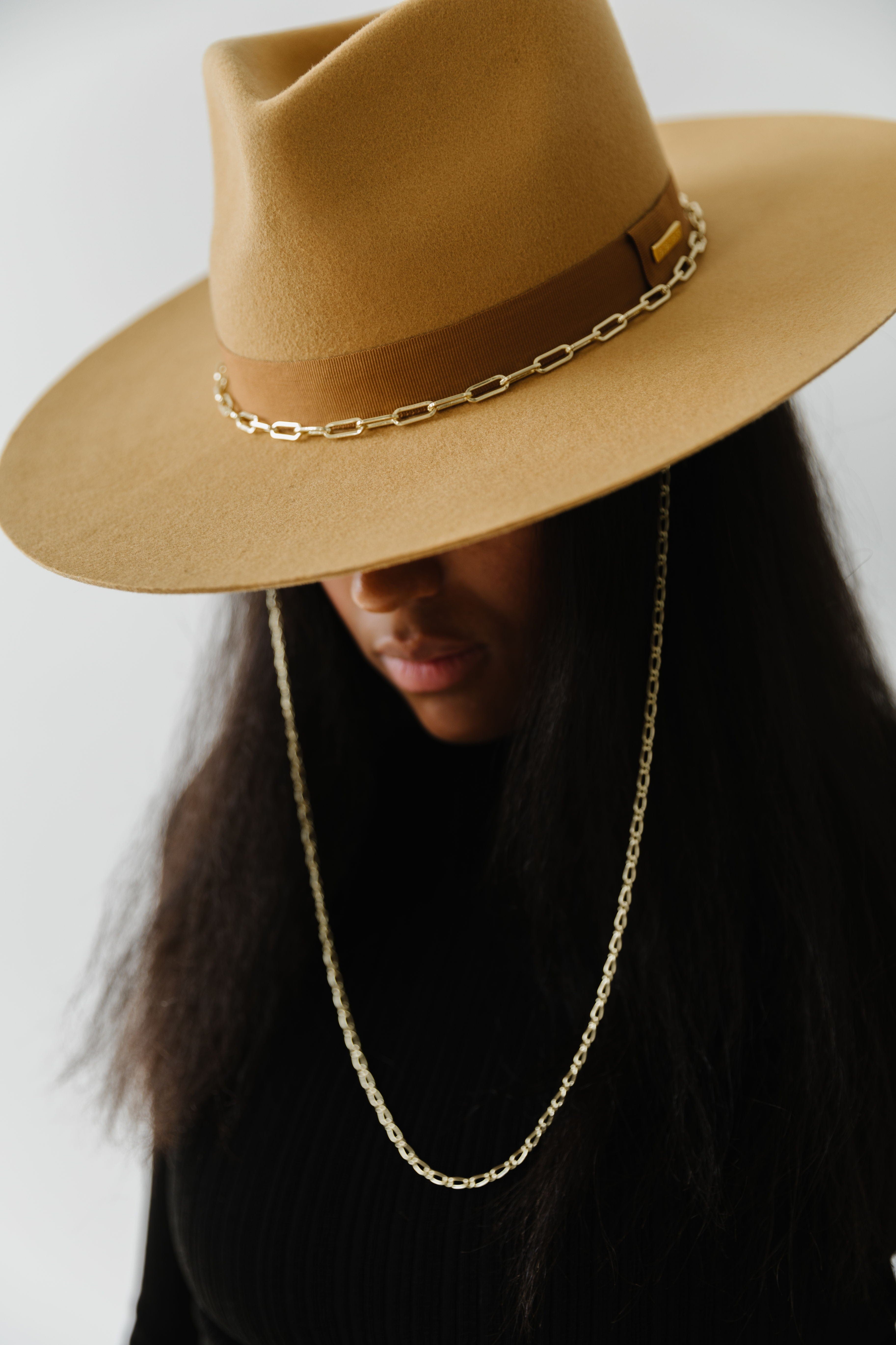 Raine Wide Brim Fedora