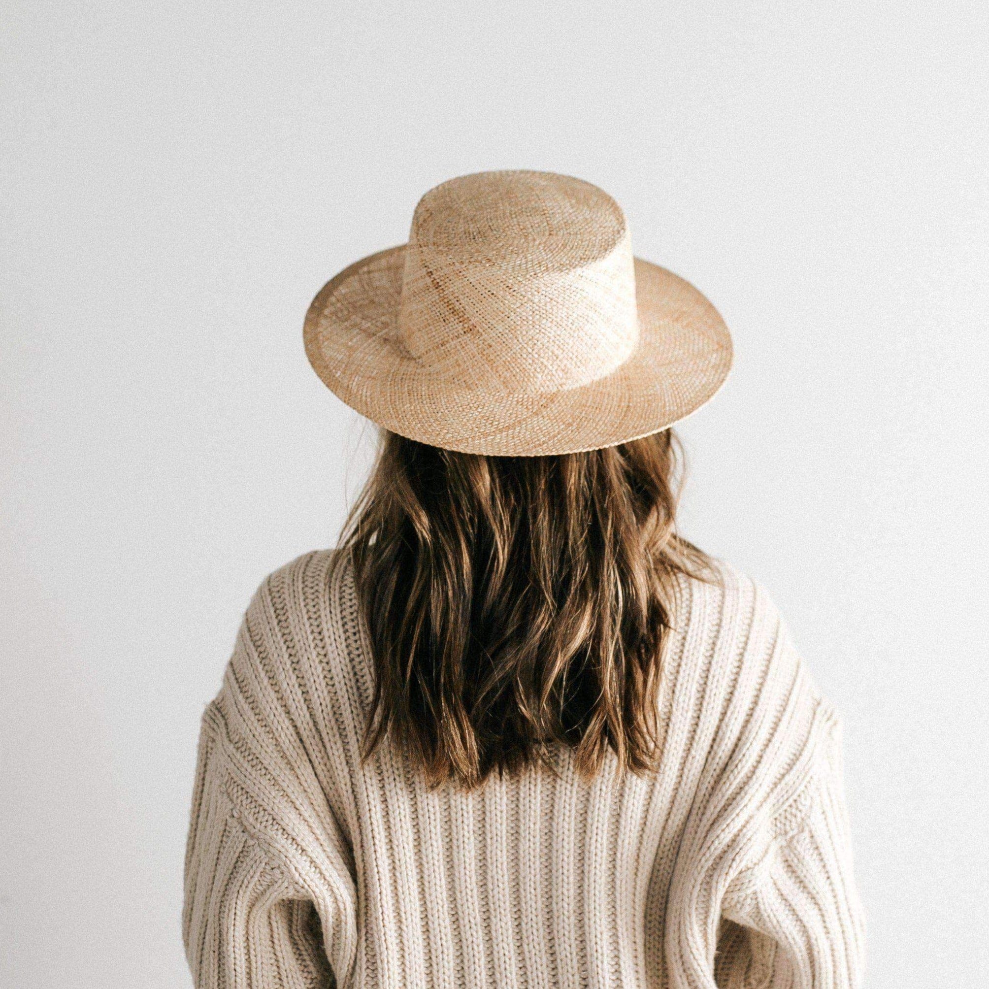 Brae Straw Boater - BLEMISHED