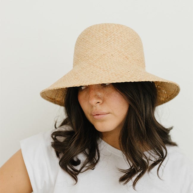 Jude Packable Hat - Natural BLEMISHED