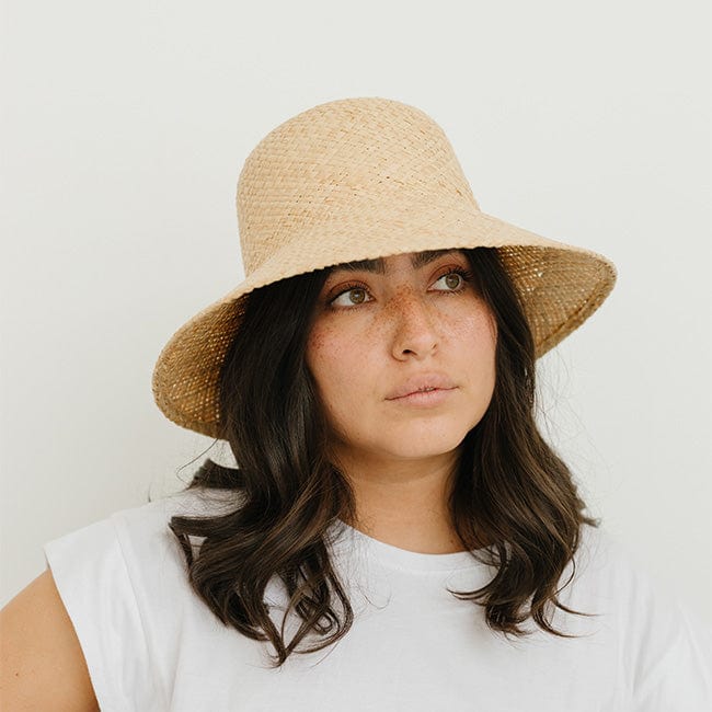 Jude Packable Hat - Natural BLEMISHED