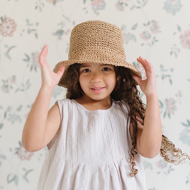 Kids Sal Crochet Bucket Hat