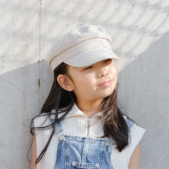 Linen Newsboy Cap Kids