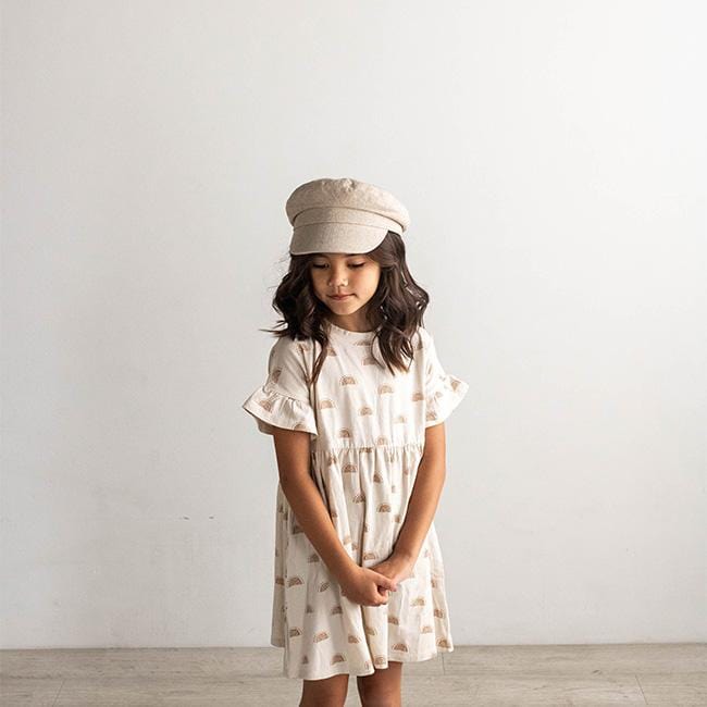 Linen Newsboy Cap Kids