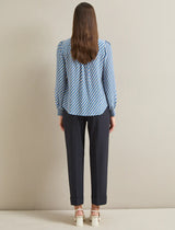 Matty Lips Print Silk shirt