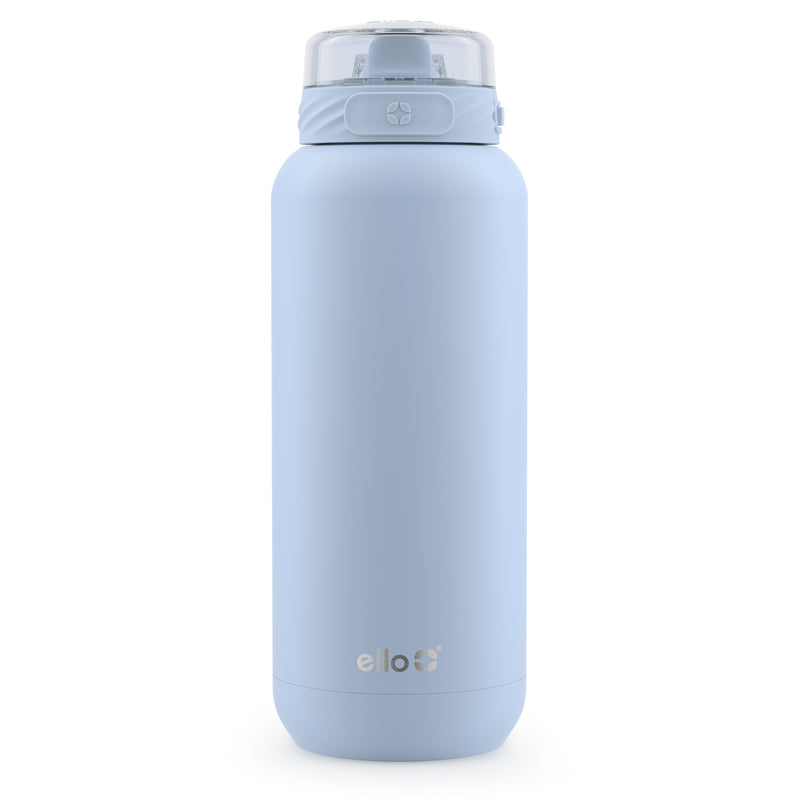 Personalized 14 oz. Ello Kid's Water Bottle — Harpley Grey