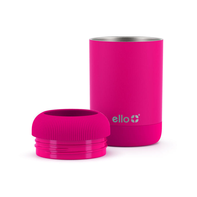 Ello Clink 12oz Stainless Wine Glass with Silicone Protection