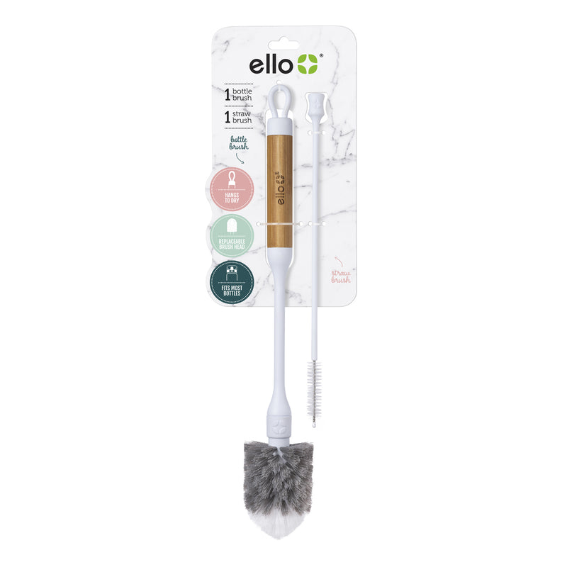 Ello Impact Reusable Plastic Straws, Set of 8 - Macy's