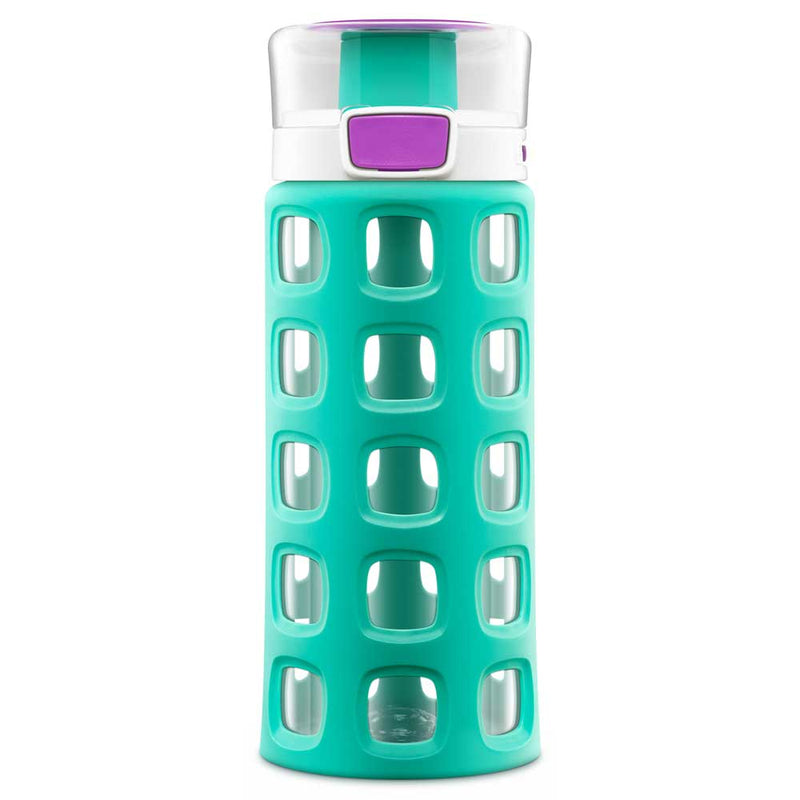 Ello Riley Junior Stainless Steel Water Bottle - Blue, 12 oz - Kroger