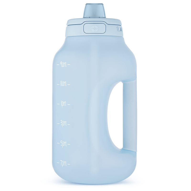 BPA Free Water Bottle With Straw - ApolloBox
