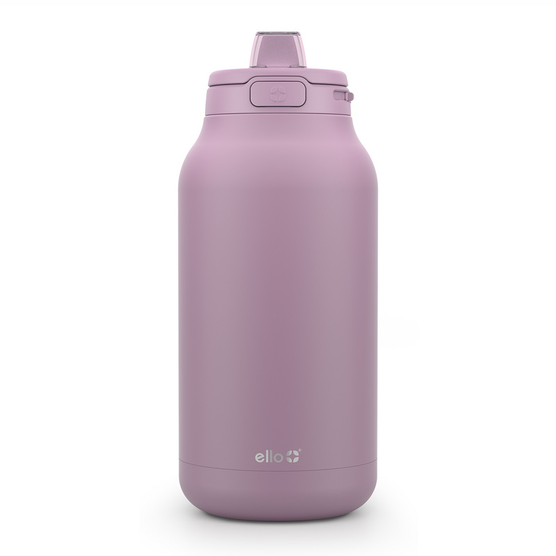 Ello 12oz Stainless Steel Ride Kids' Water Bottle Pink