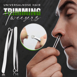 Universal Nose Hair Trimming Tweezers