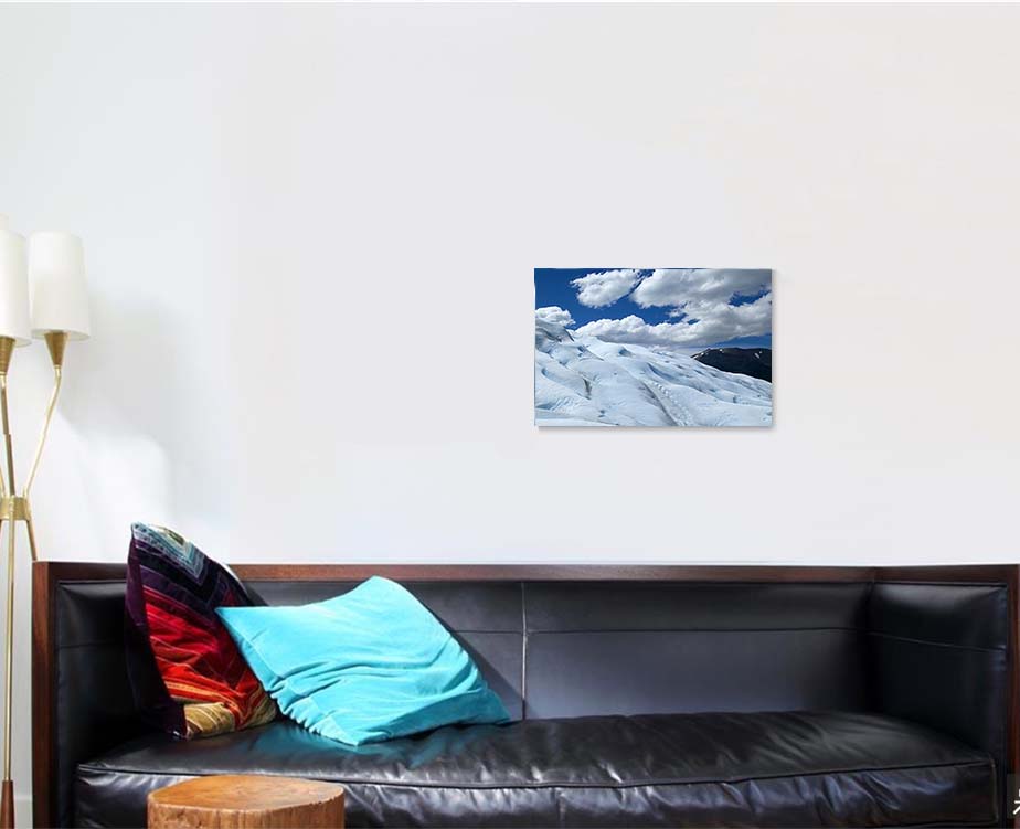 Came Together Ice Sky Perito Moreno - Canvas Art Wall Decor