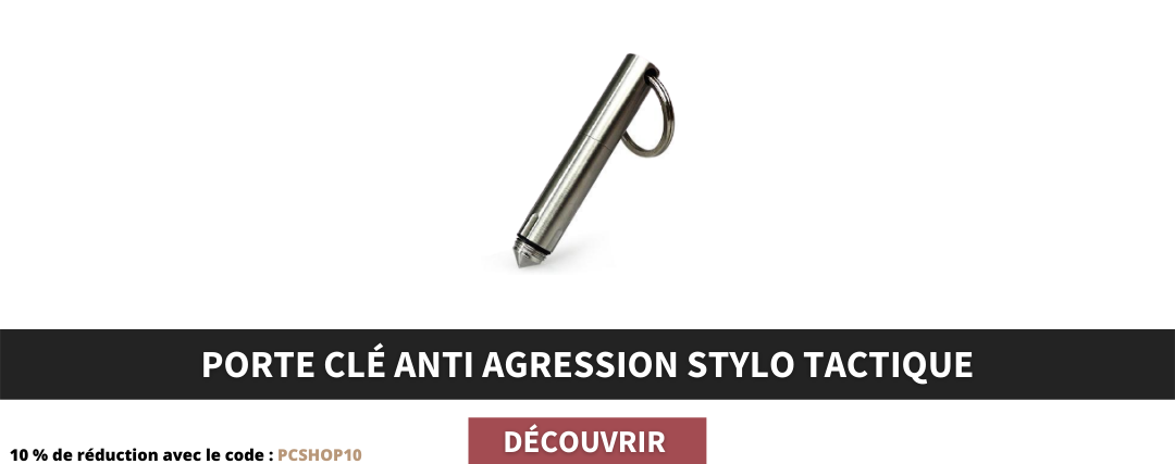 Stylo Tactique Porte Clef