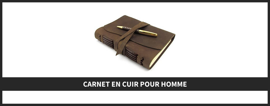 Carnet en cuir