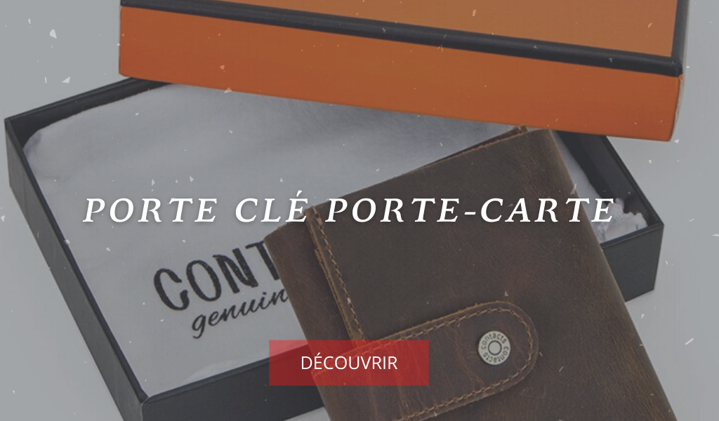 Porte clés cuir maroquinerie homme