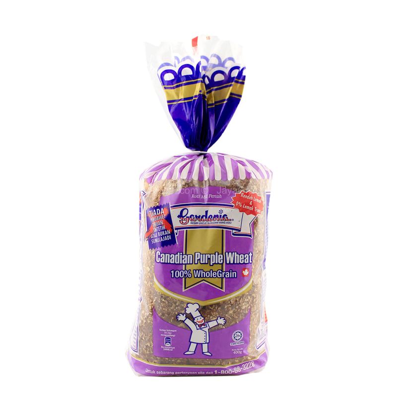 Gardenia Canadian Purple Wheat 100% Wholegrain Bread 400g