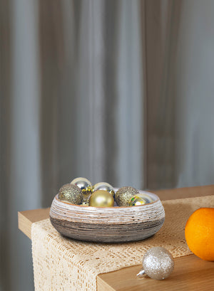 Hammered Gold Bowl | Decorative Bowl | Serene Spaces Living
