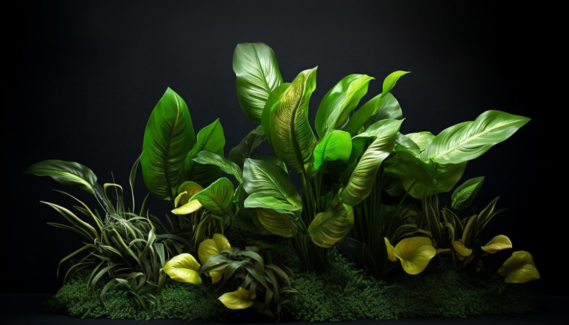 les plantes artificielles ressemblent a de vraies plantes