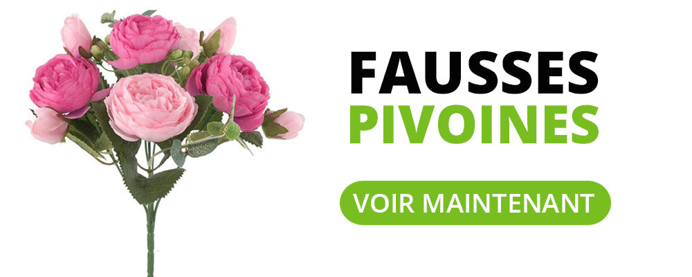 pivoine artificielle