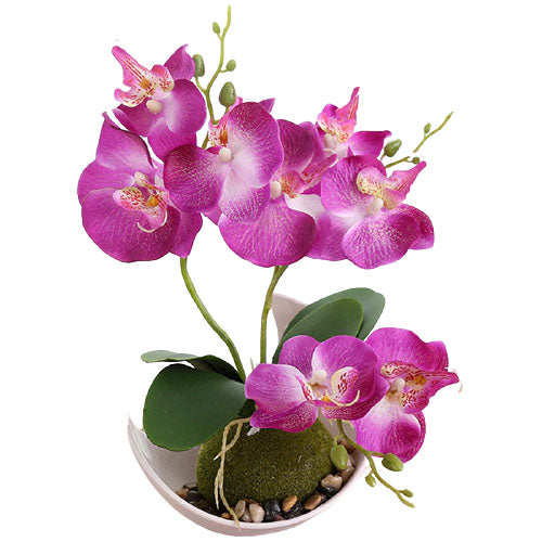 Orchidée Violette Artificielle | Jardin Éternel