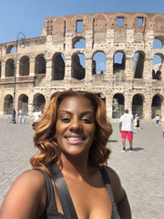 Wyatt Hair Collection in Colosseum in Rome