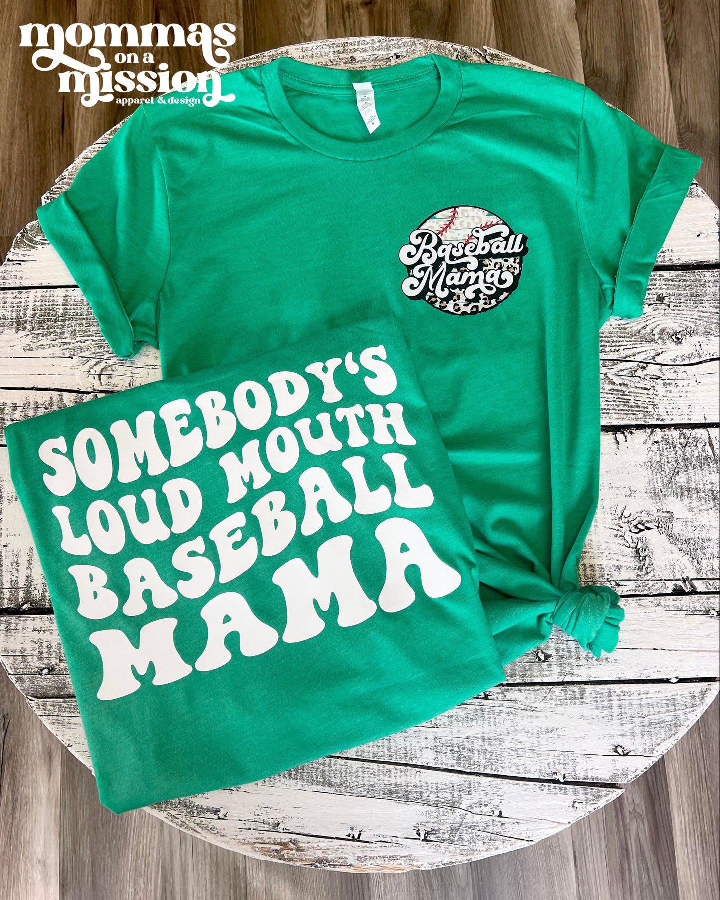 somebody's loud mouth baseball mama