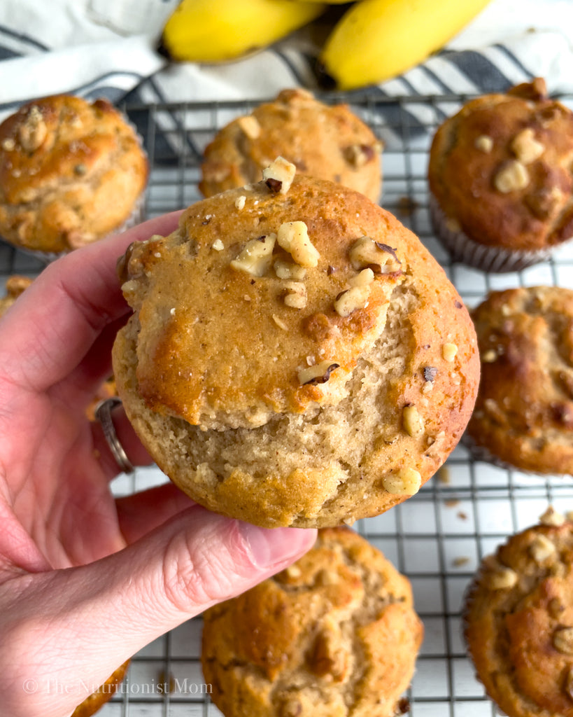 Banana Collagen Protein Muffin