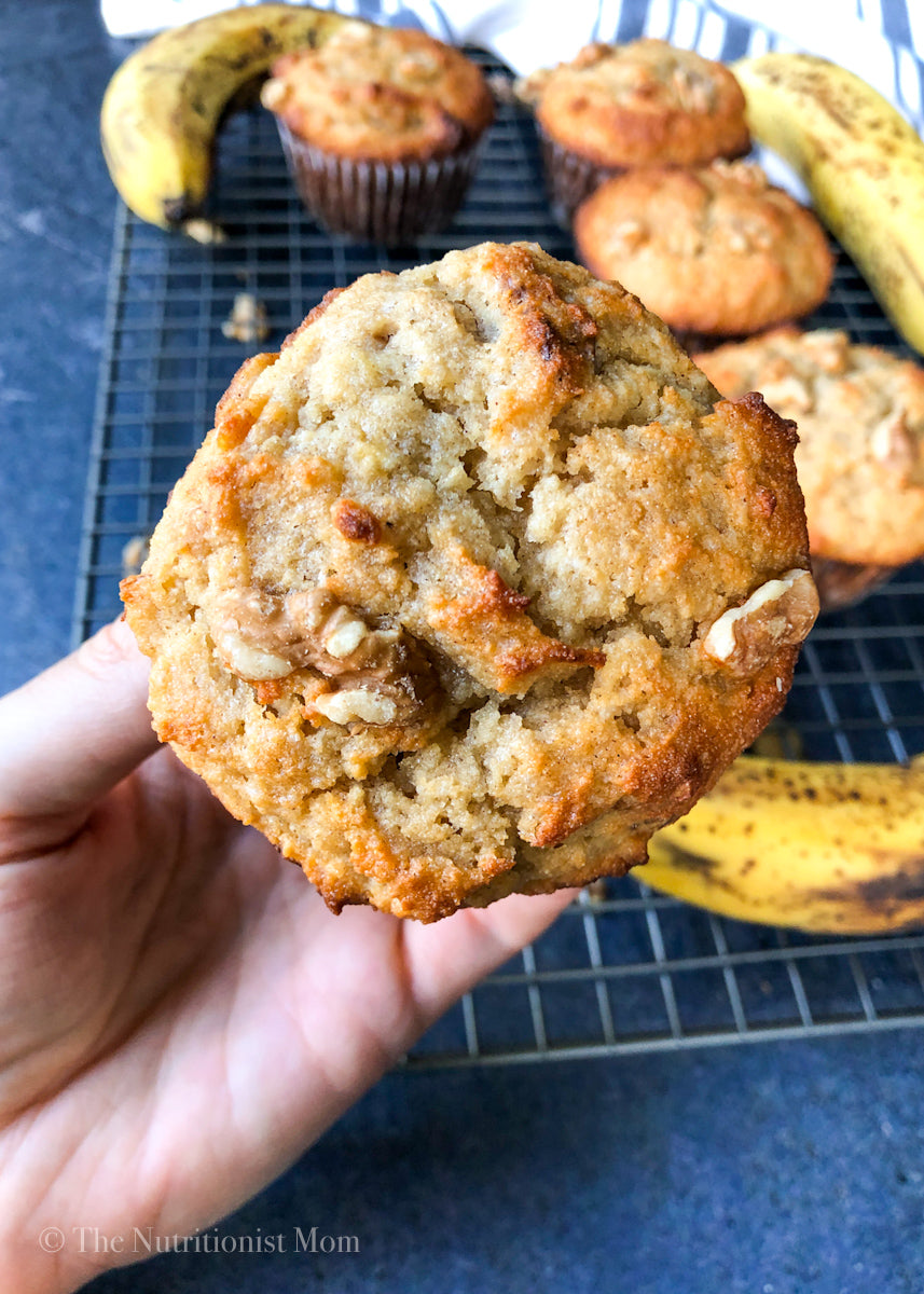 BANANA COLLAGEN PROTEIN MUFFINS