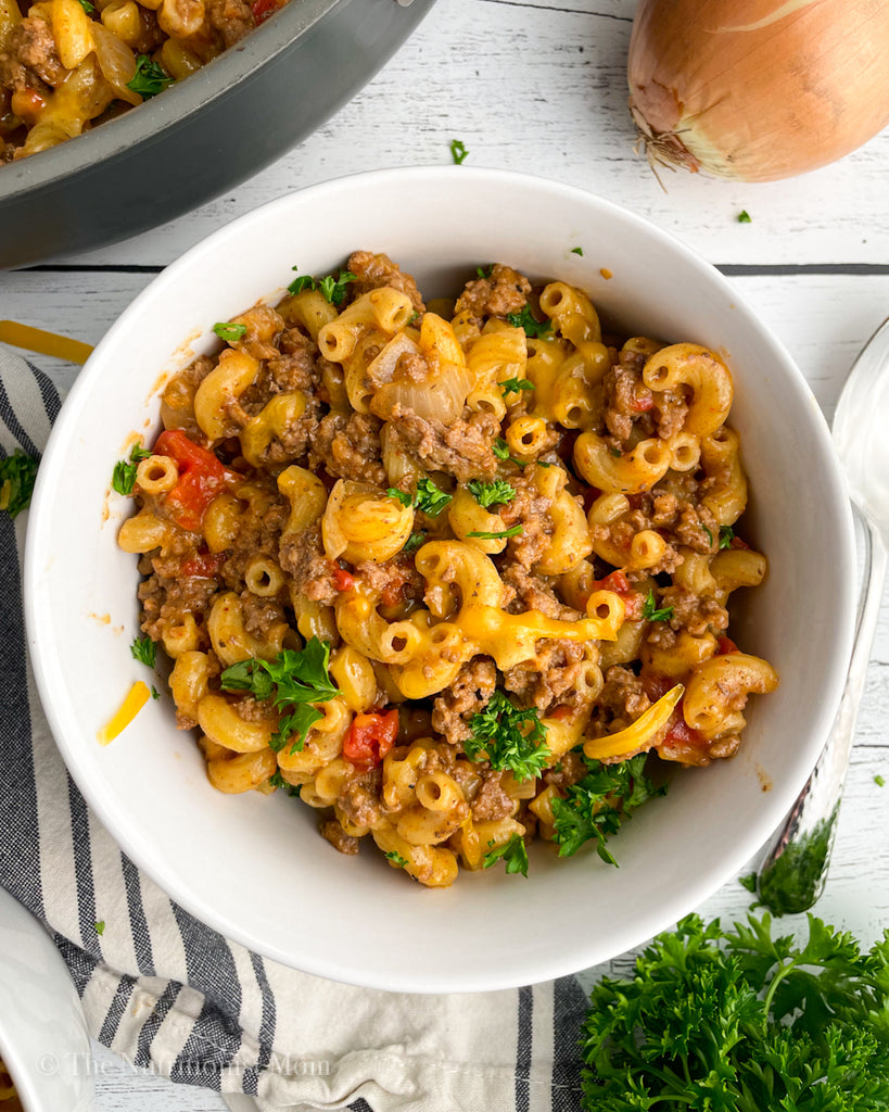 Healthy Hamburger Helper