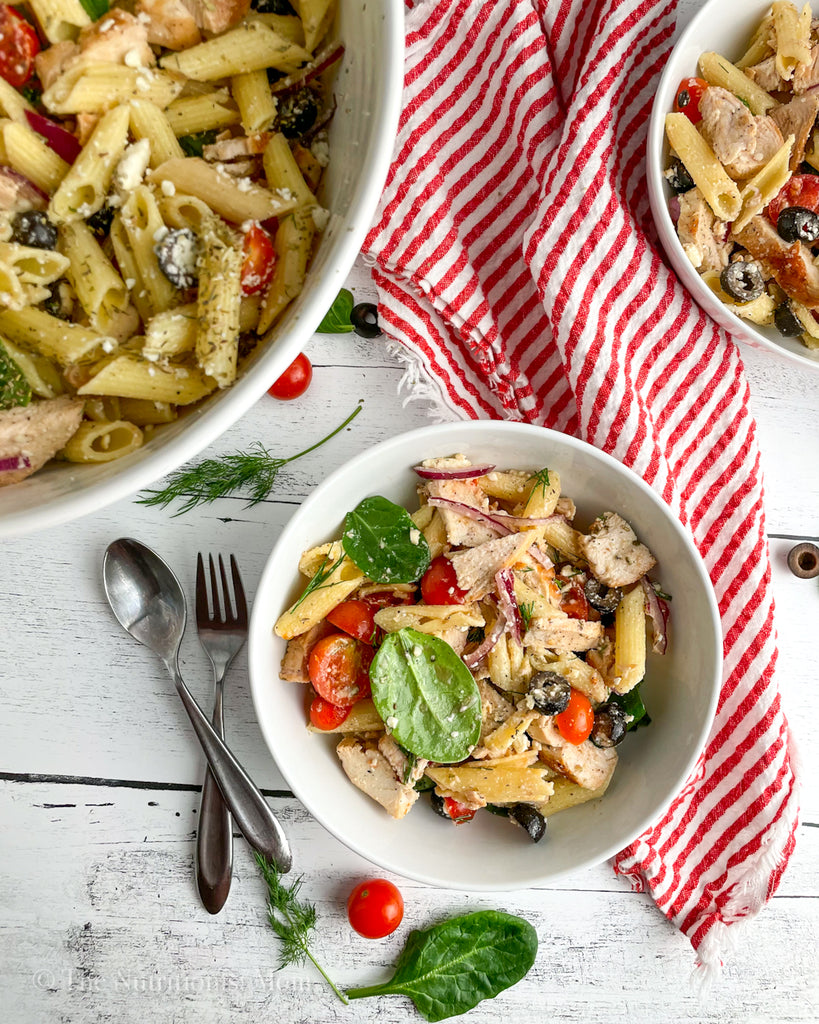 ITALIAN CHICKEN PASTA SALAD (GLUTEN FREE)