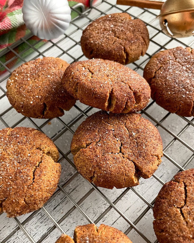 Protein Gingersnap Cookies Vegan