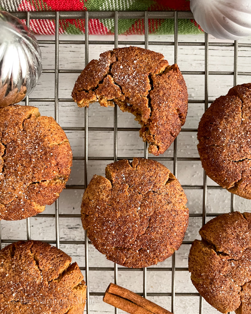 Protein Gingersnap Cookies Vegan