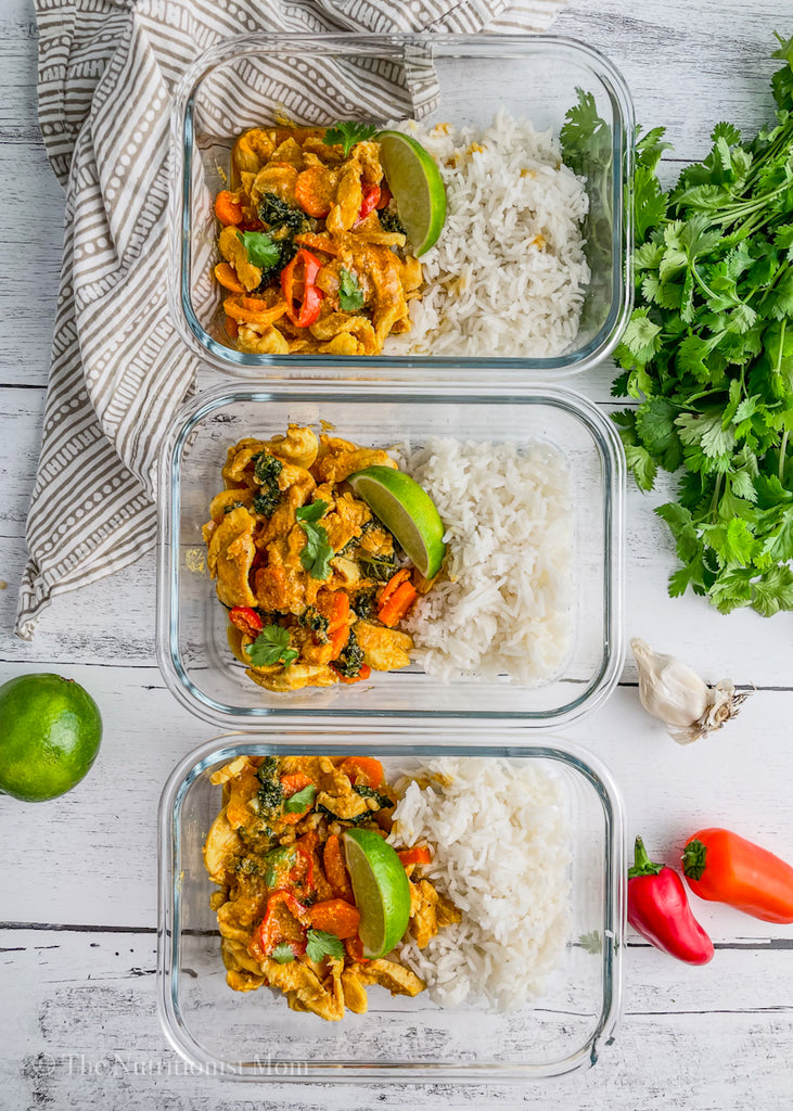 Thai Chicken Curry Meal Prep