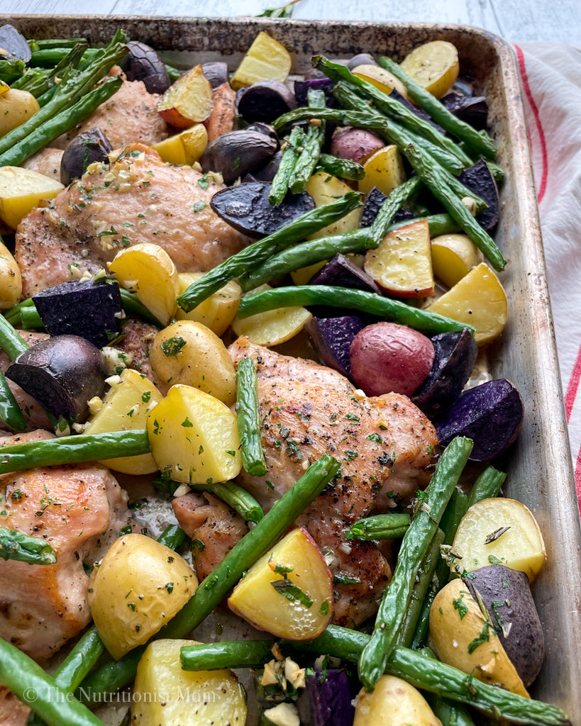 Whole30 Chicken Thighs Potatoes Green Beans