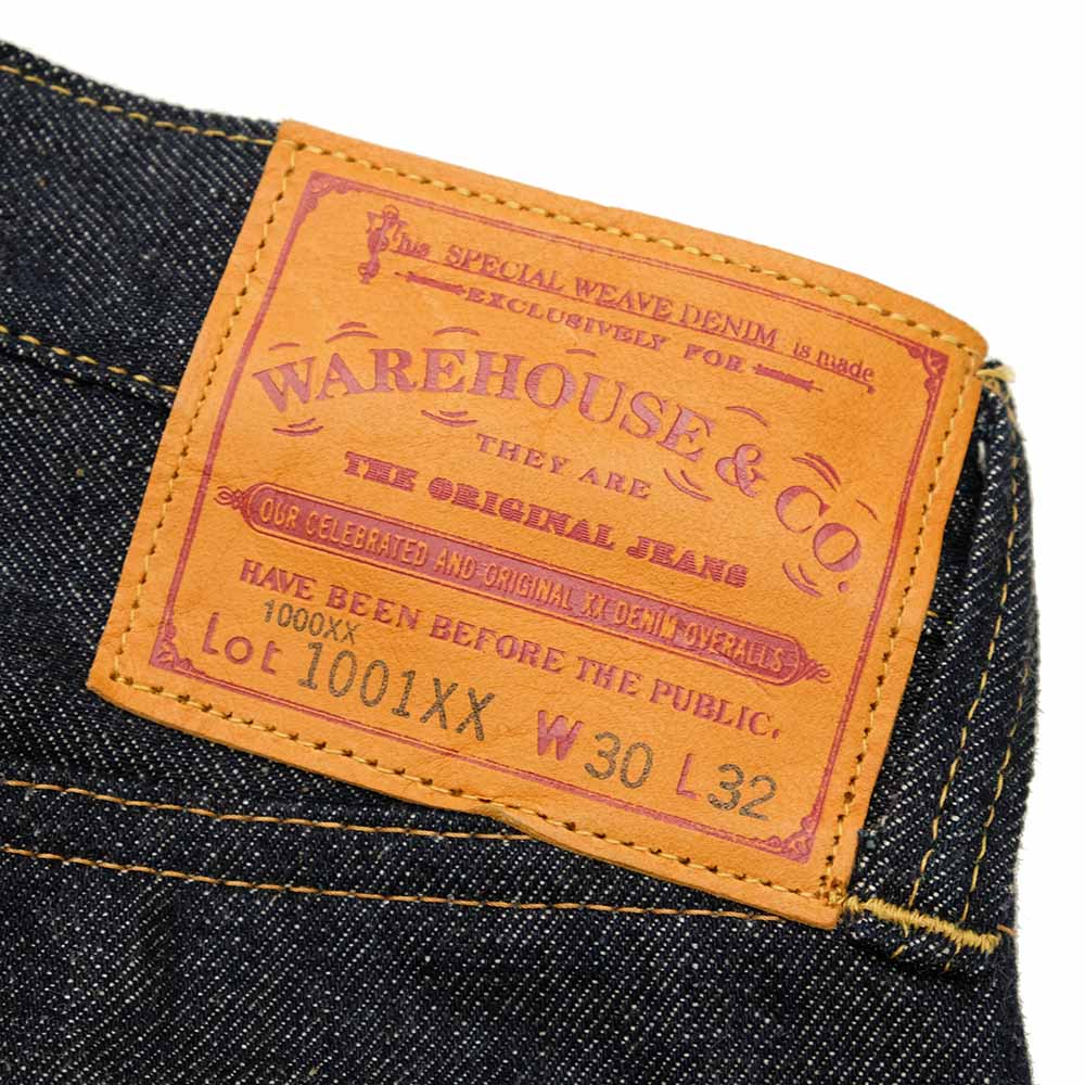 WAREHOUSE 1947 MODEL DEER LEATHER LABEL