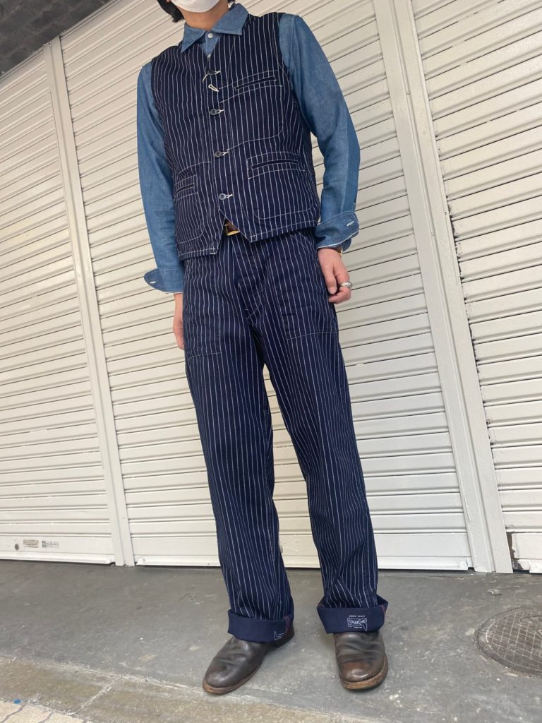 Sugar Cane Wabash Stripe Engineer Pants – HINOYA Online Store