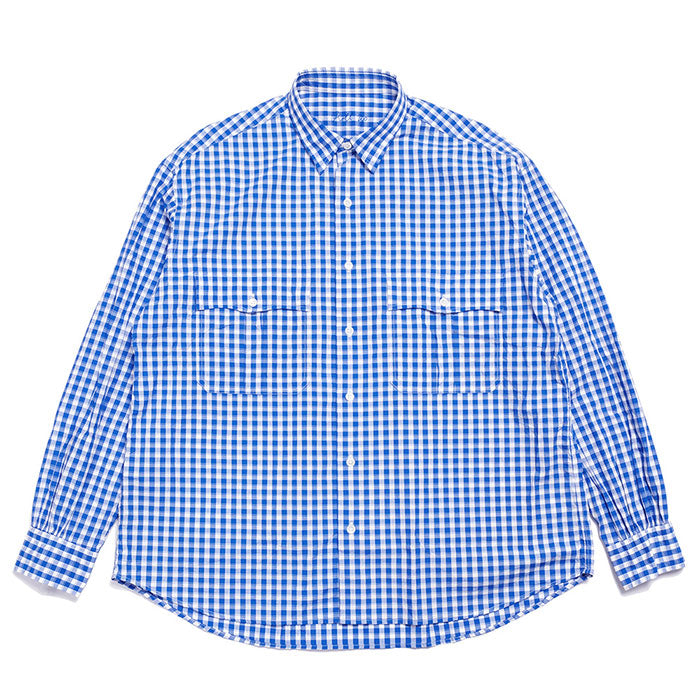 Porter Classic, ROLL UP GINGHAM CHECK SHIRT, PC-016-1544