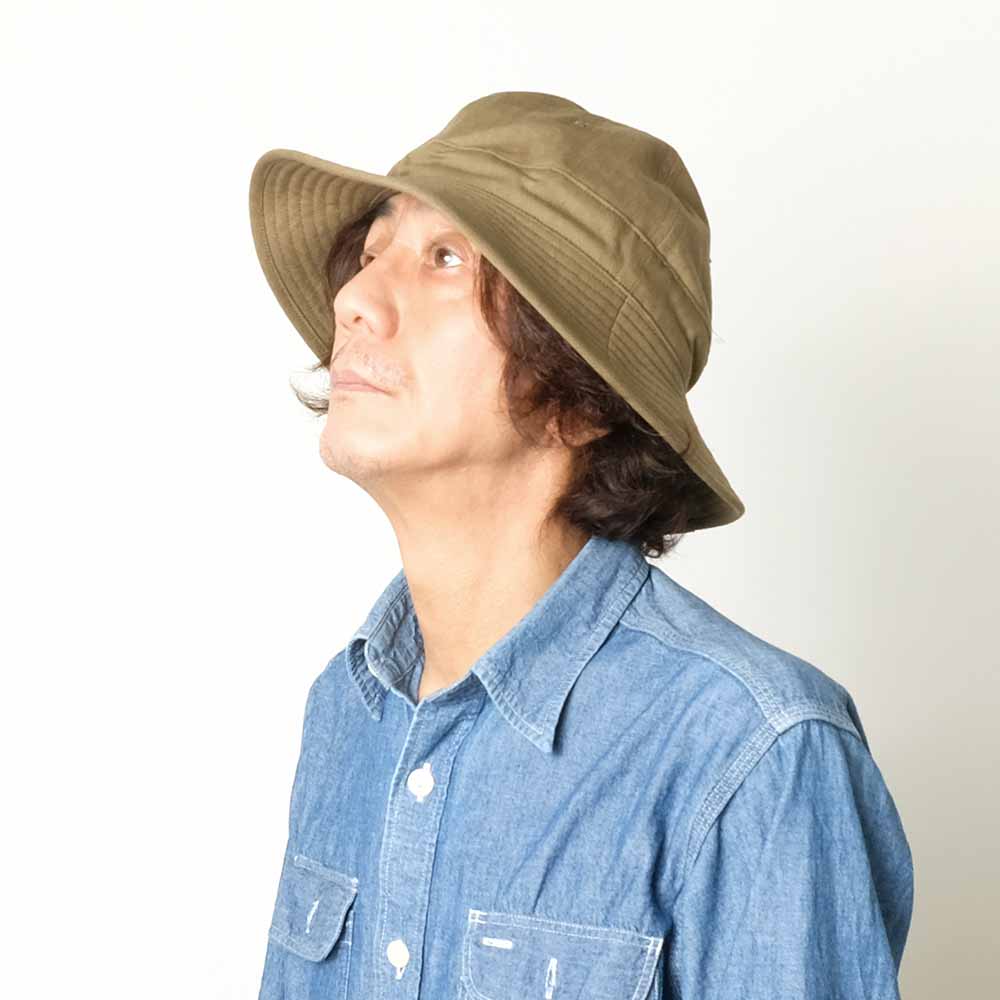 AL完売しました。 WAREHOUSE<br>#5200 ARMY HAT HERRINGBONE OR