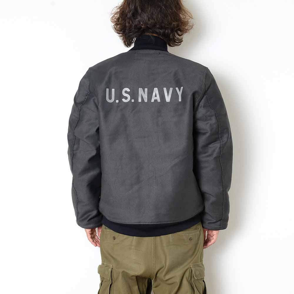 N-1 WINTER JACKET 7HOOK FRONT NAVY BLUE 高価値セリー 49440円引き