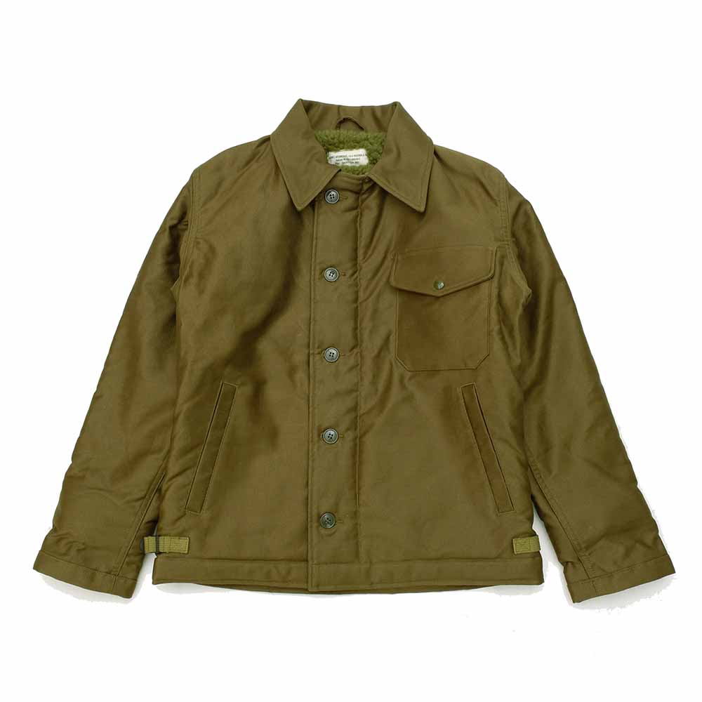 BUZZ RICKSON'S JACKET, INTERMEDIATE, COLD WEATHER DECK A-2 BR14956