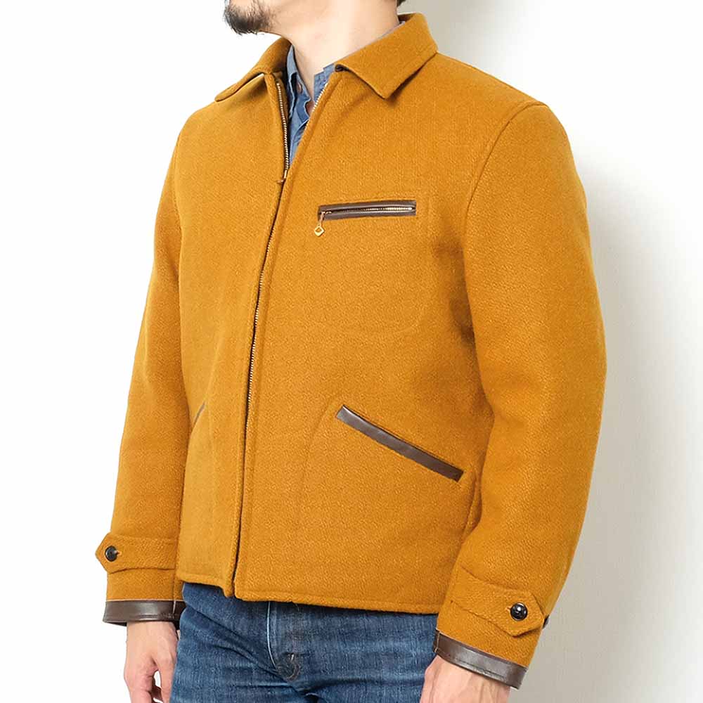 SUGAR CANE30oz. WOOL MELTON SPORTS JACKETSC13670 – HINOYA Online Store